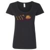Softstyle Women's Deep Scoopneck T-Shirt Thumbnail