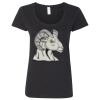 Softstyle Women's Deep Scoopneck T-Shirt Thumbnail