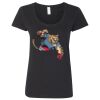 Softstyle Women's Deep Scoopneck T-Shirt Thumbnail