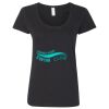 Softstyle Women's Deep Scoopneck T-Shirt Thumbnail