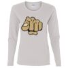 Heavy Cotton Women's "Budget" Long Sleeve T-Shirt Thumbnail