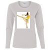 Heavy Cotton Women's "Budget" Long Sleeve T-Shirt Thumbnail