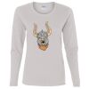 Heavy Cotton Women's "Budget" Long Sleeve T-Shirt Thumbnail