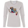 Heavy Cotton Women's "Budget" Long Sleeve T-Shirt Thumbnail