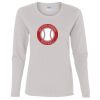 Heavy Cotton Women's "Budget" Long Sleeve T-Shirt Thumbnail