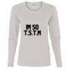 Heavy Cotton Women's "Budget" Long Sleeve T-Shirt Thumbnail