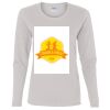 Heavy Cotton Women's "Budget" Long Sleeve T-Shirt Thumbnail