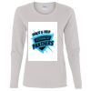 Heavy Cotton Women's "Budget" Long Sleeve T-Shirt Thumbnail