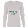 Heavy Cotton Women's "Budget" Long Sleeve T-Shirt Thumbnail